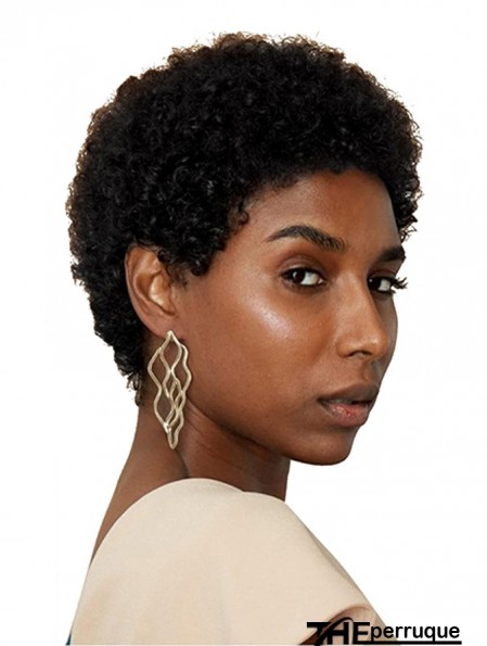 Perruques bouclées femmes noires bouclées bouclées perruques look naturel Brazilian full Hair perruques afro - américains
