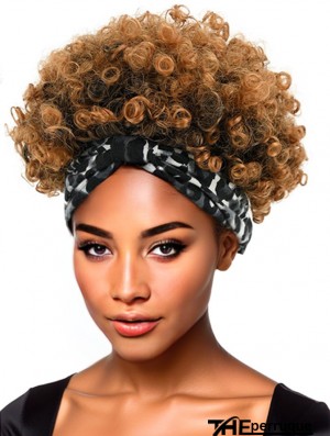 Bandeau perruque plissé bouclé perruque pour les femmes noires perruques bouclées courtes