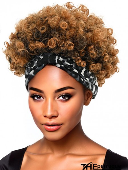 Bandeau perruque plissé bouclé perruque pour les femmes noires perruques bouclées courtes
