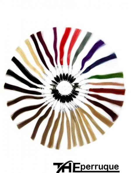 Anneaux de couleur de cheveux humains