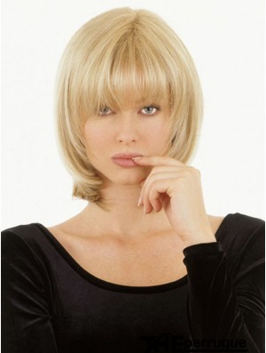 Monofilament cheveux humains Topper UK Style droit avec une frange