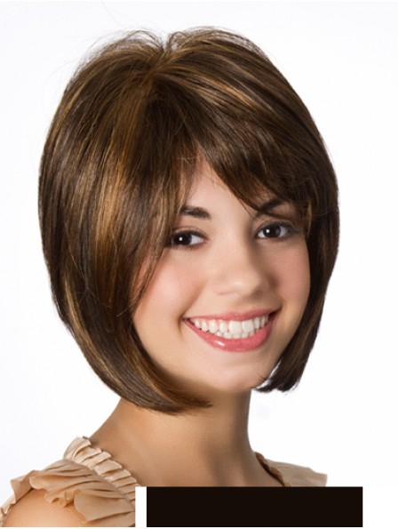 Coiffures droites avant de dentelle de 10 pouces Brown Bob