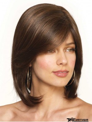 Lace Front épaule longueur droite Auburn moins cher Bob perruques