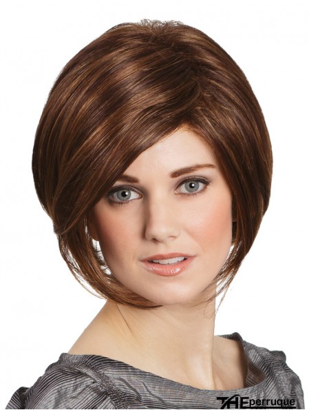 Auburn Straight 10  inchLace Front Wigs Bob