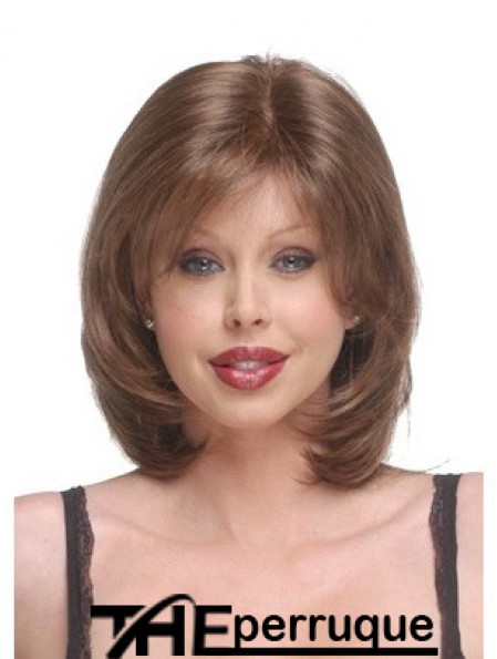 Capless menton longueur droite Auburn Discount Bob perruques