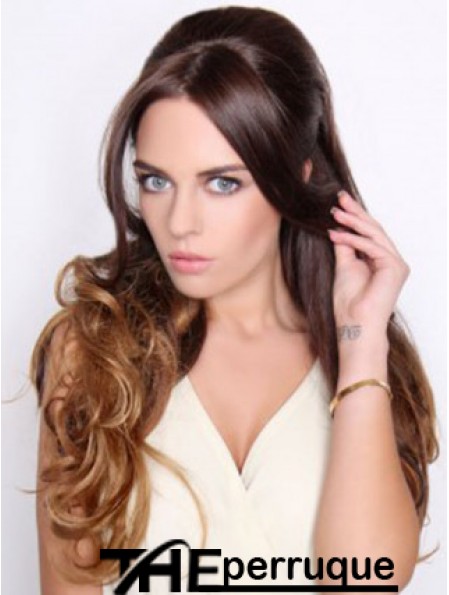 Perfect Black Synthetic Wavy Hair Falls
